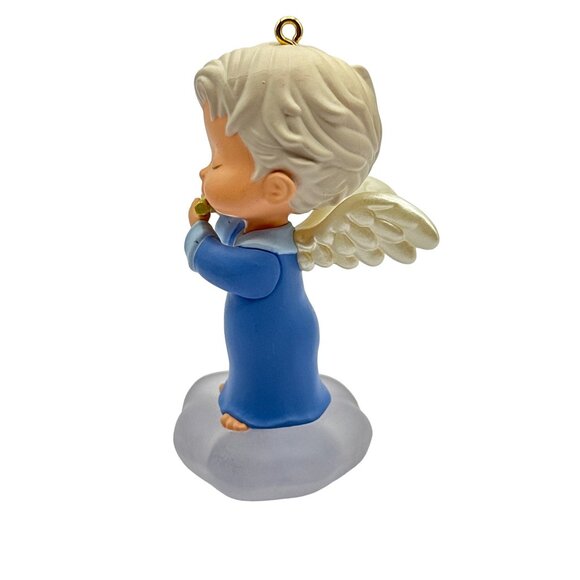 Hallmark Keepsake Angel Ornament Marys Angels Veronica 2006 Number 19 Flute Picc - Picture 6 of 7